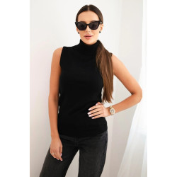 Sieviešu melna blūze Dorsi