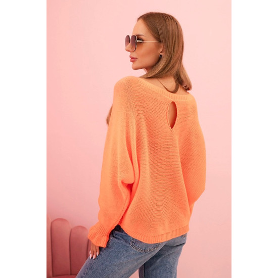 Sieviešu oranžs džemperis Aidina Sieviešu džemperi
