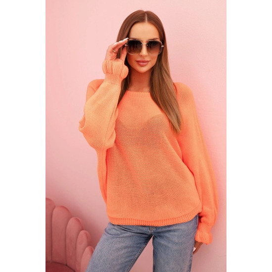 Sieviešu oranžs džemperis Aidina Sieviešu džemperi