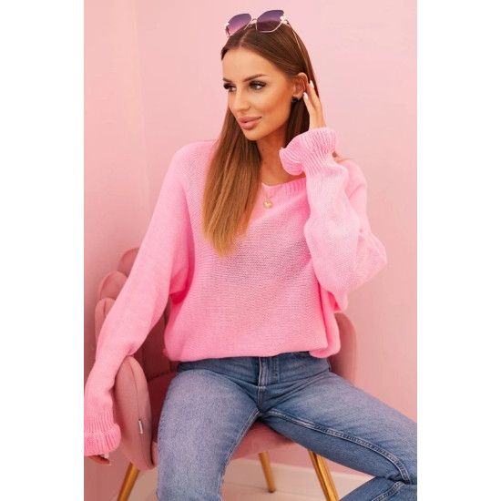 Sieviešu rozā jaka Aidina Sieviešu džemperi