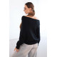 Sieviešu melns džemperis Anit Sieviešu džemperi