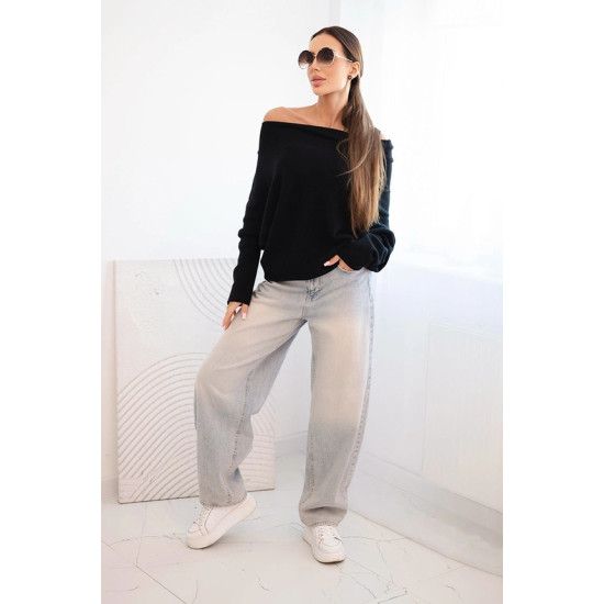 Sieviešu melns džemperis Anit Sieviešu džemperi