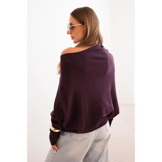 Sieviešu violetais džemperis Anita. Sieviešu džemperi