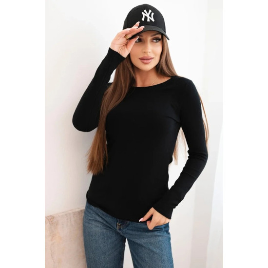 Sieviešu melns džemperis Renat Sieviešu džemperi