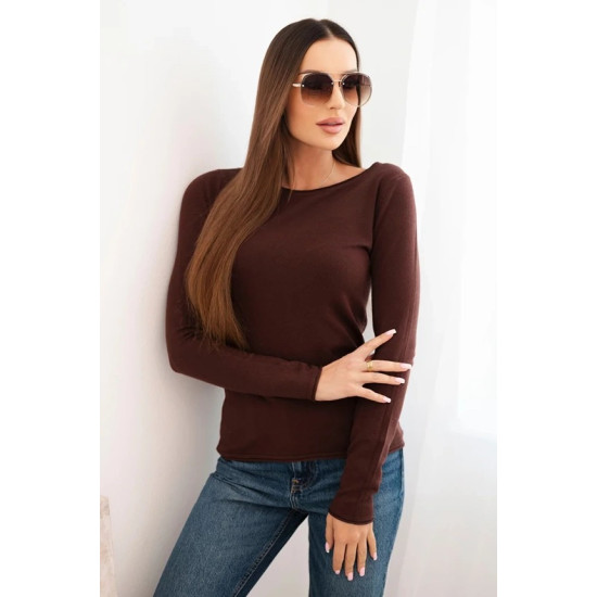 Sieviešu brūns kardigāns Renat Sieviešu džemperi