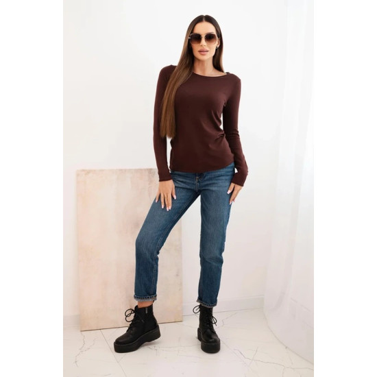 Sieviešu brūns kardigāns Renat Sieviešu džemperi