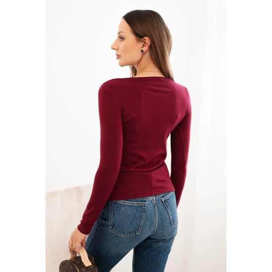 Sieviešu bordo džemperis Renat Sieviešu džemperi