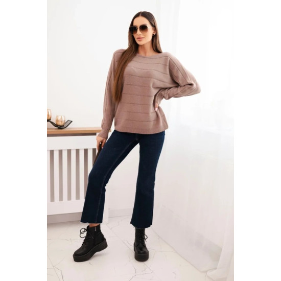 Sieviešu brūns džemperis Dora Sieviešu džemperi