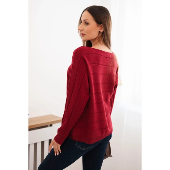Sieviešu sarkans džemperis Dora Sieviešu džemperi