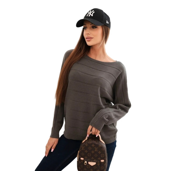 Sieviešu haki džemperis Dora Sieviešu džemperi