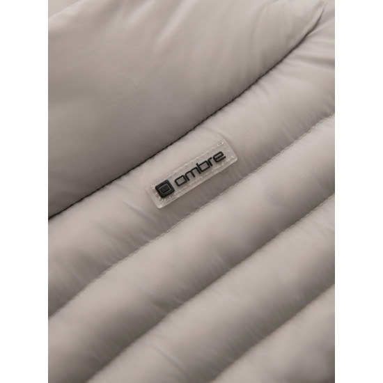 Vīriešu pelēka jaka Ozan Vīriešu jakas un mēteļi