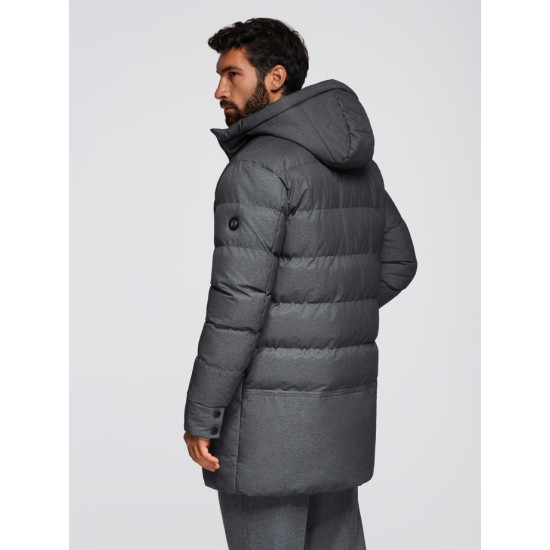 Vīriešu pelēka ziemas jaka Alf Ziemas jakas