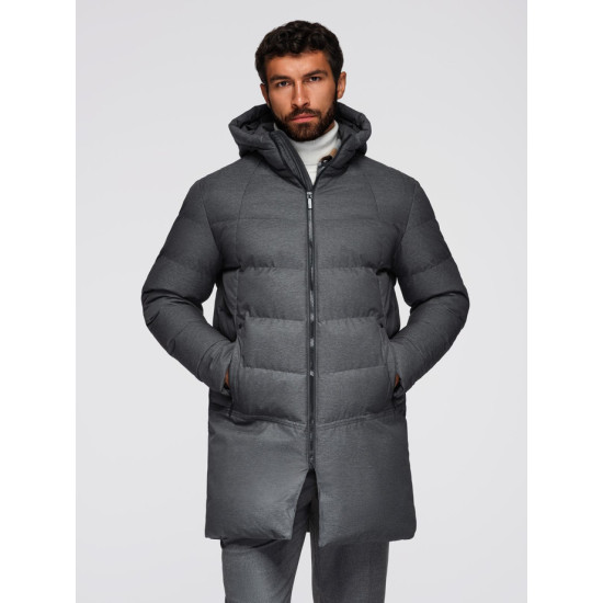 Vīriešu pelēka ziemas jaka Alf Ziemas jakas