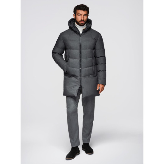 Vīriešu pelēka ziemas jaka Alf Ziemas jakas