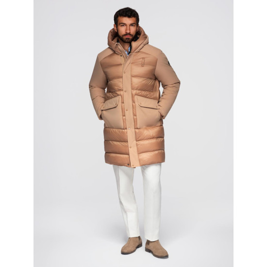Brūna vīriešu jaka Aimar Ziemas jakas