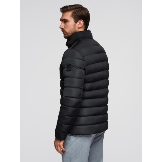 Vīriešu melna jaka Olten Vīriešu jakas un mēteļi