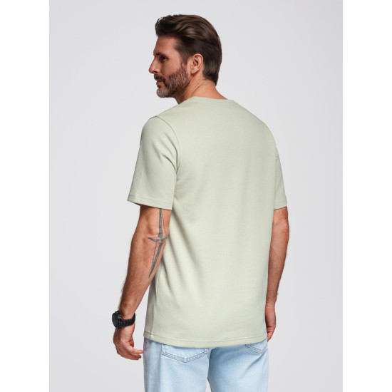 Vīriešu gaiši zaļš T-krekls Saimon T-krekls