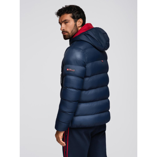 Vīriešu tumši zila jaka Performance Ziemas jakas