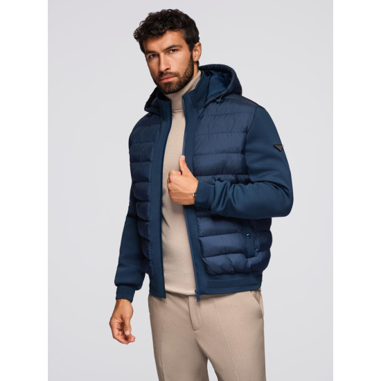 Vīriešu tumši zila jaka Marly Vīriešu jakas un mēteļi