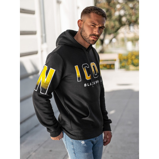 Vīriešu pelēks džemperis Icon2 Džemperi ar kapuci