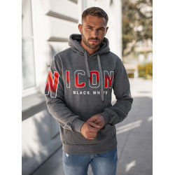 Vīriešu pelēks džemperis Icon2 Vīriešu pelēks džemperis Icon2