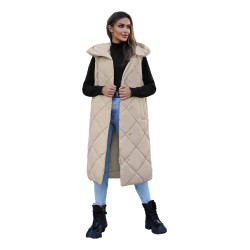 Kiket brūna garā veste Kiket brūna garā veste