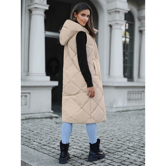 Kiket brūna garā veste JS/5M3165/62