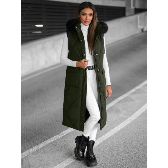 Sieviešu tumši zaļa veste Artur Sieviešu vestes