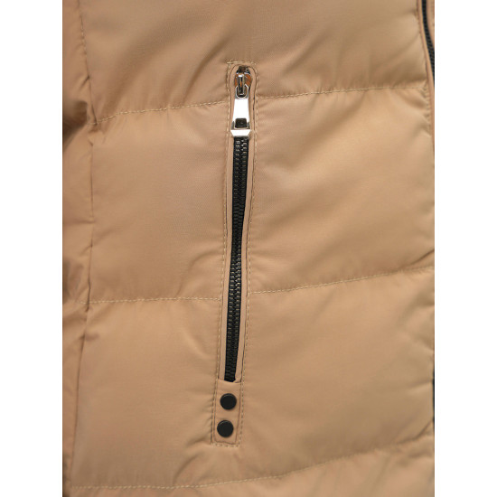 Sieviešu brūna gara veste Peret Sieviešu vestes