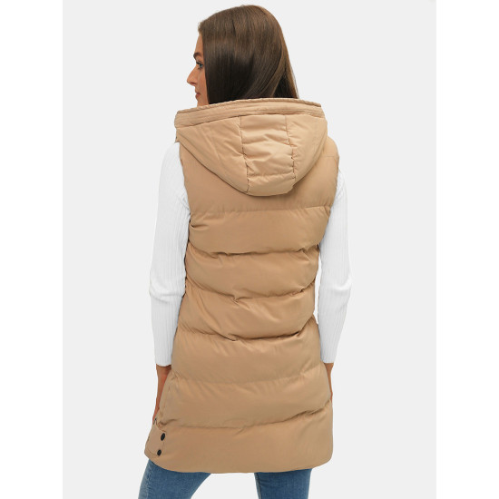 Sieviešu brūna gara veste Peret Sieviešu vestes