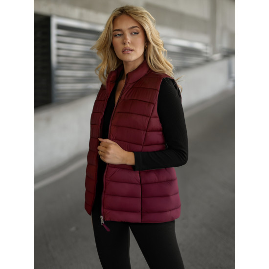 Sieviešu bordo krāsas veste Tory Sieviešu vestes
