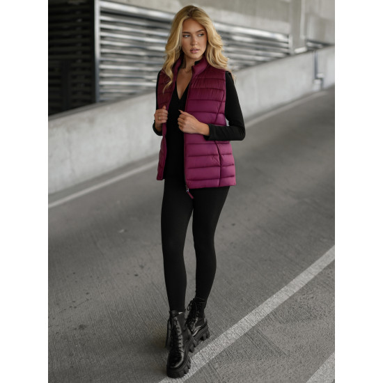 Sieviešu bordo krāsas veste Tory Sieviešu vestes