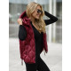 Sieviešu bordo krāsas veste Lyra Sieviešu vestes