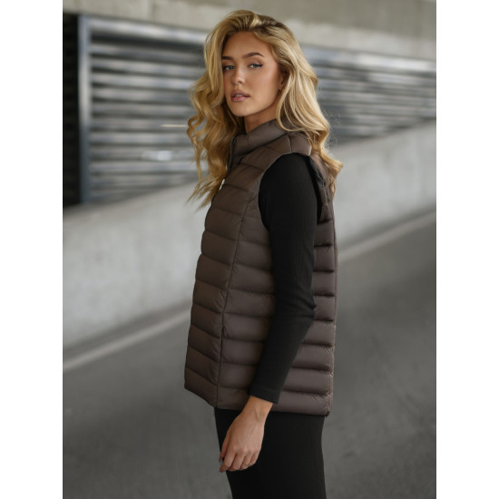 Sieviešu tumši brūna veste Tory Sieviešu vestes