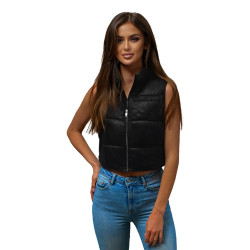 Melna īsa veste Giter