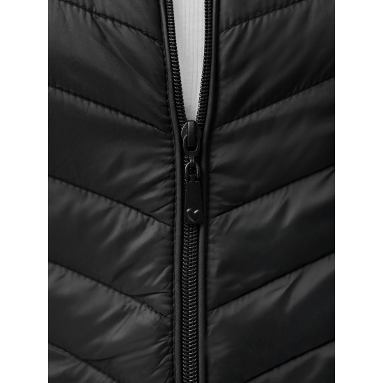 Sieviešu melna jaka ar kapuci Percy Sieviešu vestes