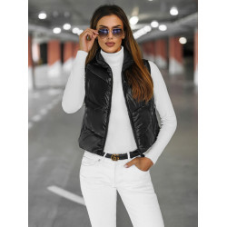 Sieviešu spīdīga melna veste Spin Sieviešu spīdīga melna veste Spin
