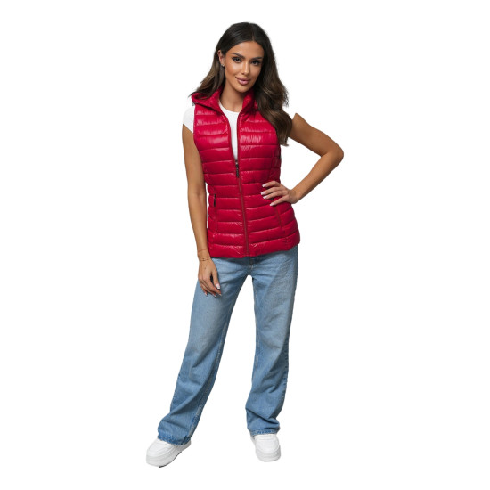 Sieviešu spīdīga sarkana veste Spark JS/16M9138/270