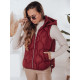 Sieviešu bordo krāsas veste Jener Sieviešu vestes
