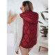 Sieviešu bordo krāsas veste Jener Sieviešu vestes