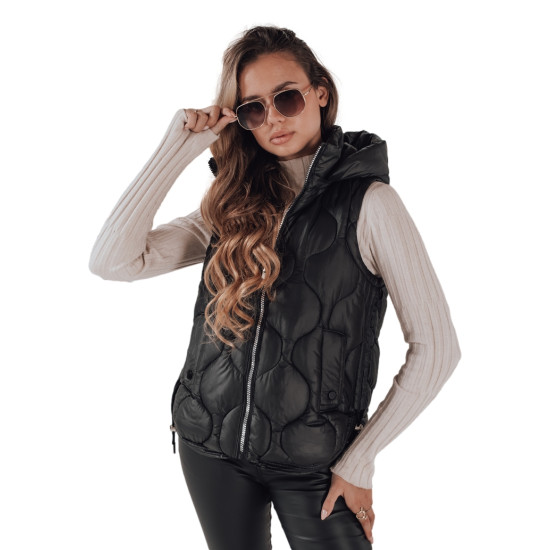 Sieviešu melna veste Jener Sieviešu vestes