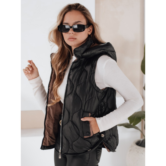 Sieviešu melna veste Jener Sieviešu vestes