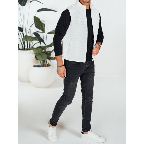 Vīriešu balta veste Geir TX5075 - Vīriešiem Vīriešu balta veste Geir Vestes
