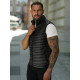 Vīriešu melna veste Kanor JS/16M9333/392B - Vīriešiem Vīriešu melna veste Kanor Vestes