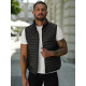Vīriešu melna veste Kanor JS/16M9333/392B - Vīriešiem Vīriešu melna veste Kanor Vestes