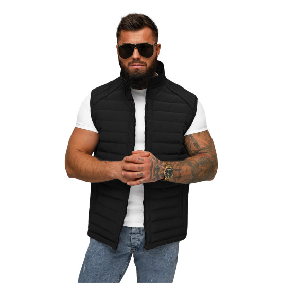 Vīriešu melna veste Merlin JS/31M5063/392 - Vīriešiem Vīriešu melna veste Merlin Vestes