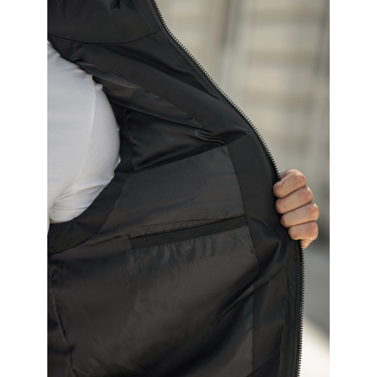 Vīriešu melna veste Corles JS/32M1780/392 - Vīriešiem Vīriešu melna veste Corles Vestes