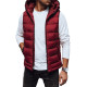 Vīriešu bordo krāsas veste Dobor TX4742 - Vīriešiem Vīriešu bordo krāsas veste Dobor Vestes
