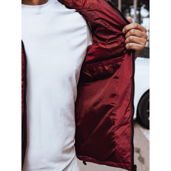 Vīriešu bordo krāsas veste Dobor TX4742 - Vīriešiem Vīriešu bordo krāsas veste Dobor Vestes