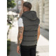 Vīriešu tumši pelēka veste Corles JS/32M1780/105 - Vīriešiem Vīriešu tumši pelēka veste Corles Vestes